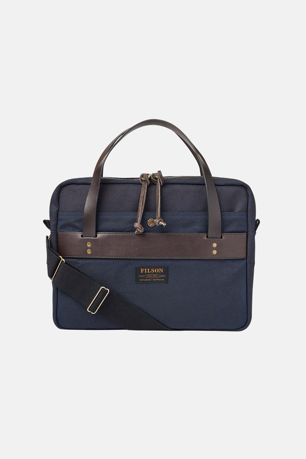 RUGGED TWILL COMPACT BRIEFCASE