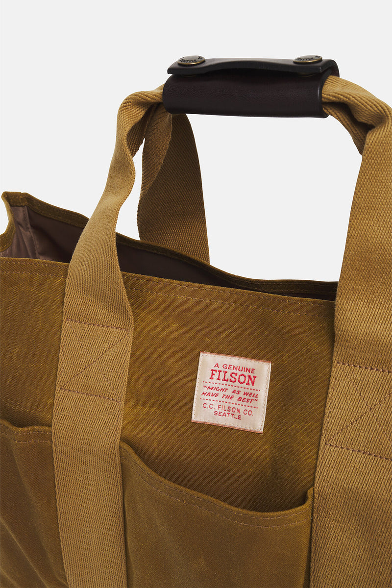 TIN CLOTH OPEN SUPPLY TOTE