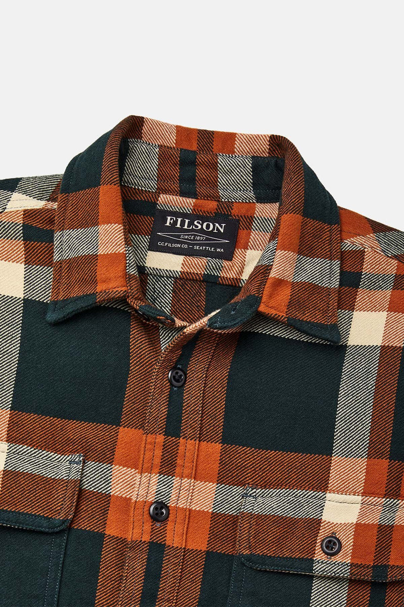 VINTAGE FLANNEL WORK SHIRT