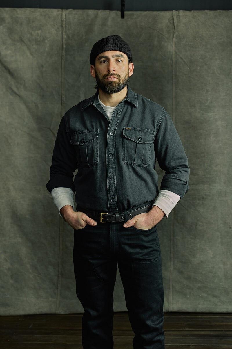 Camicia Guide in denim