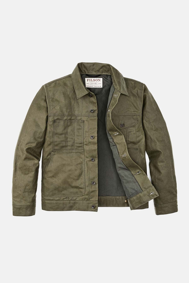 TIN CLOTH SHORT LINED CRUISER JACKET