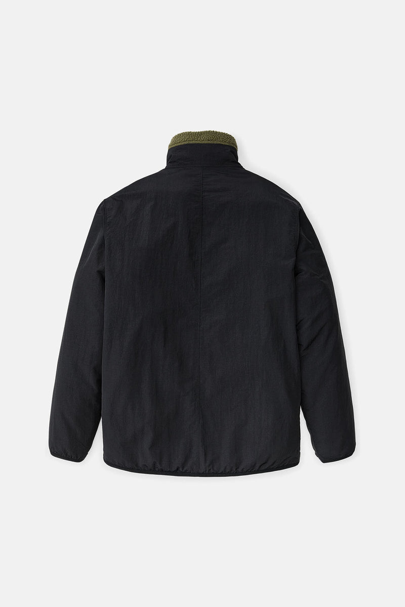 REVERSIBLE PILE FLEECE JACKET