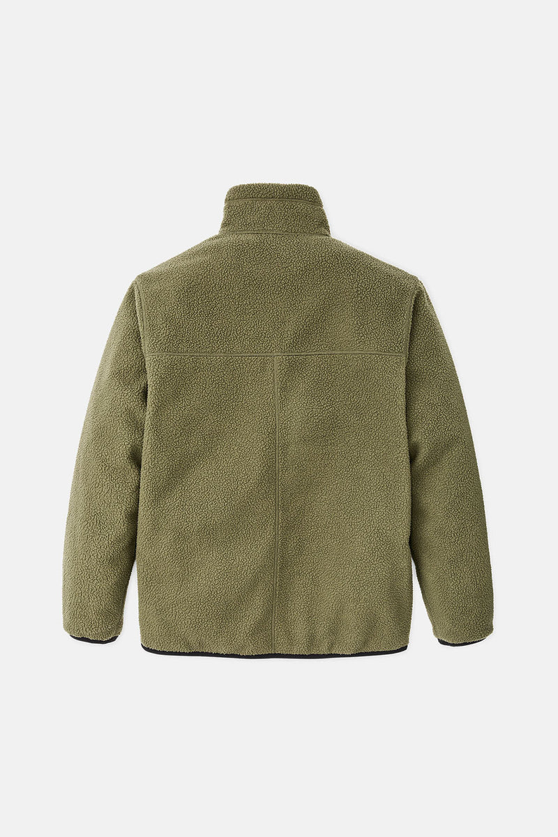 REVERSIBLE PILE FLEECE JACKET