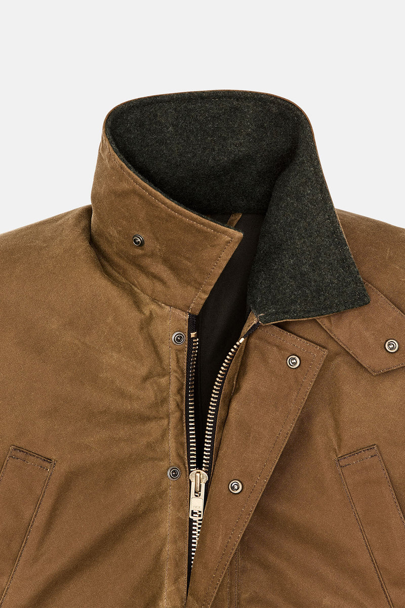 LINED TIN CLOTH FIELD JACKET