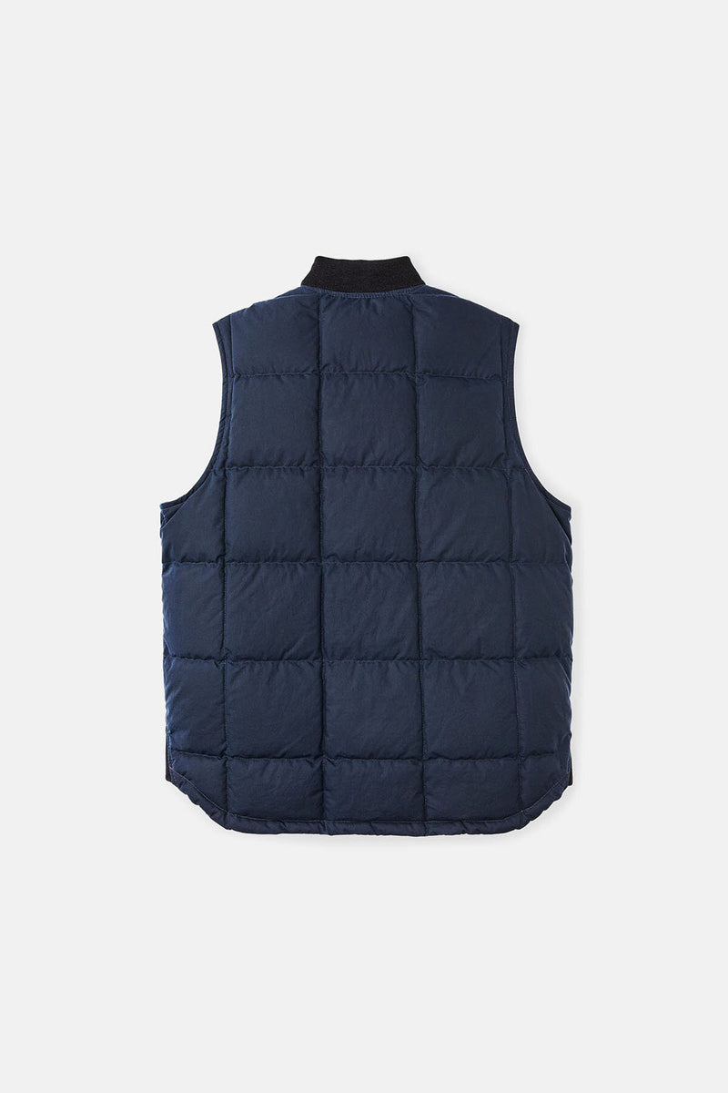 GILET CERATO IN PIUMA D’ANATRA
