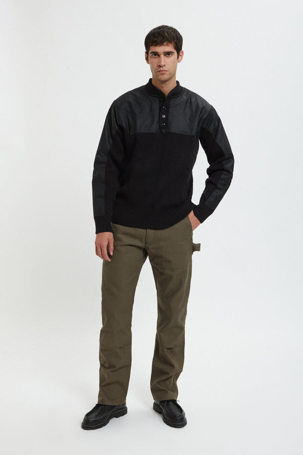 HENLEY GUIDE SWEATER