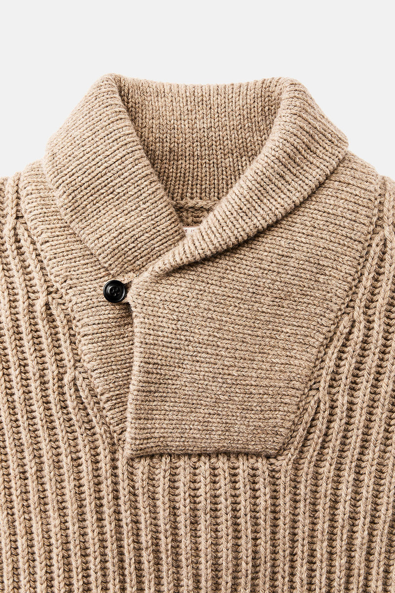 Bristol Shawl Neck Sweater
