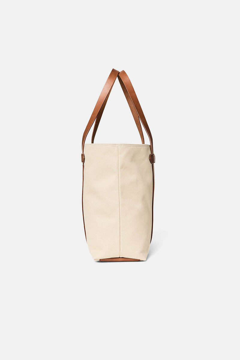 RUGGED TWILL LARGE OPEN TOTE BAG