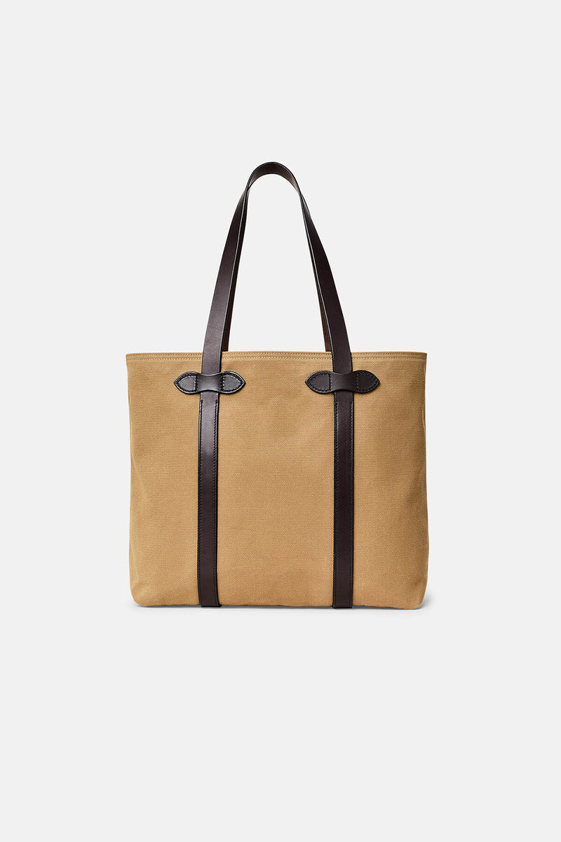 RUGGED TWILL LARGE OPEN TOTE BAG