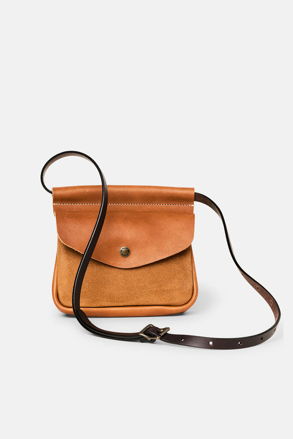SUEDE CONVERTIBLE FIELD BAG