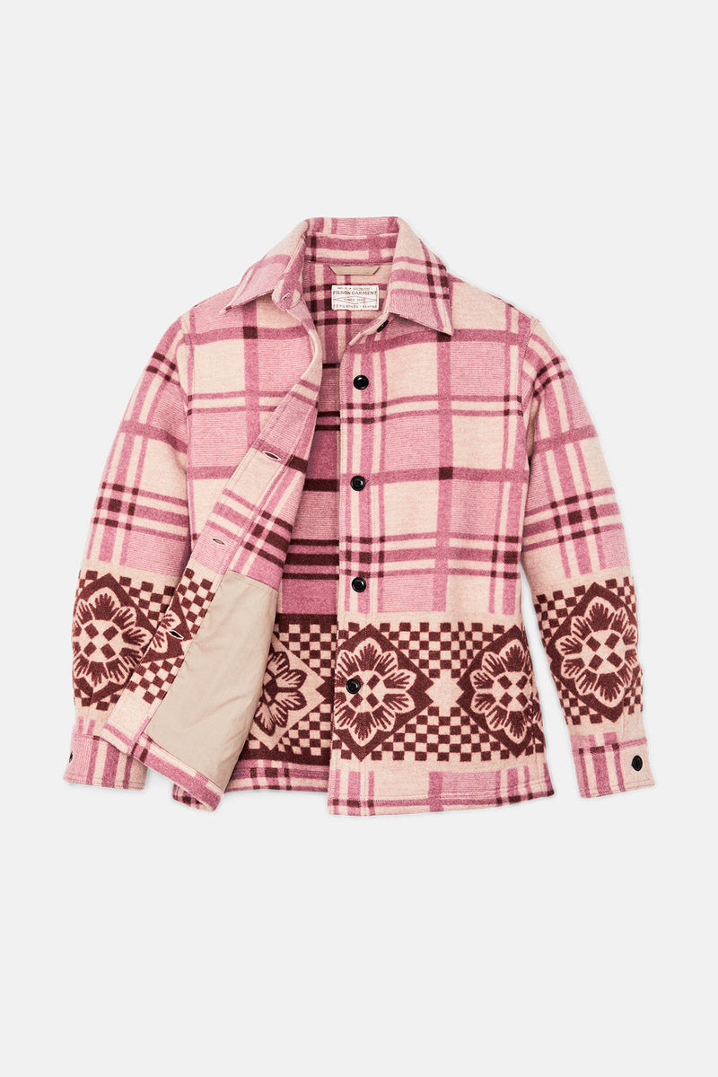 WOMEN'S BLANKET WOOL OVERSHIRT