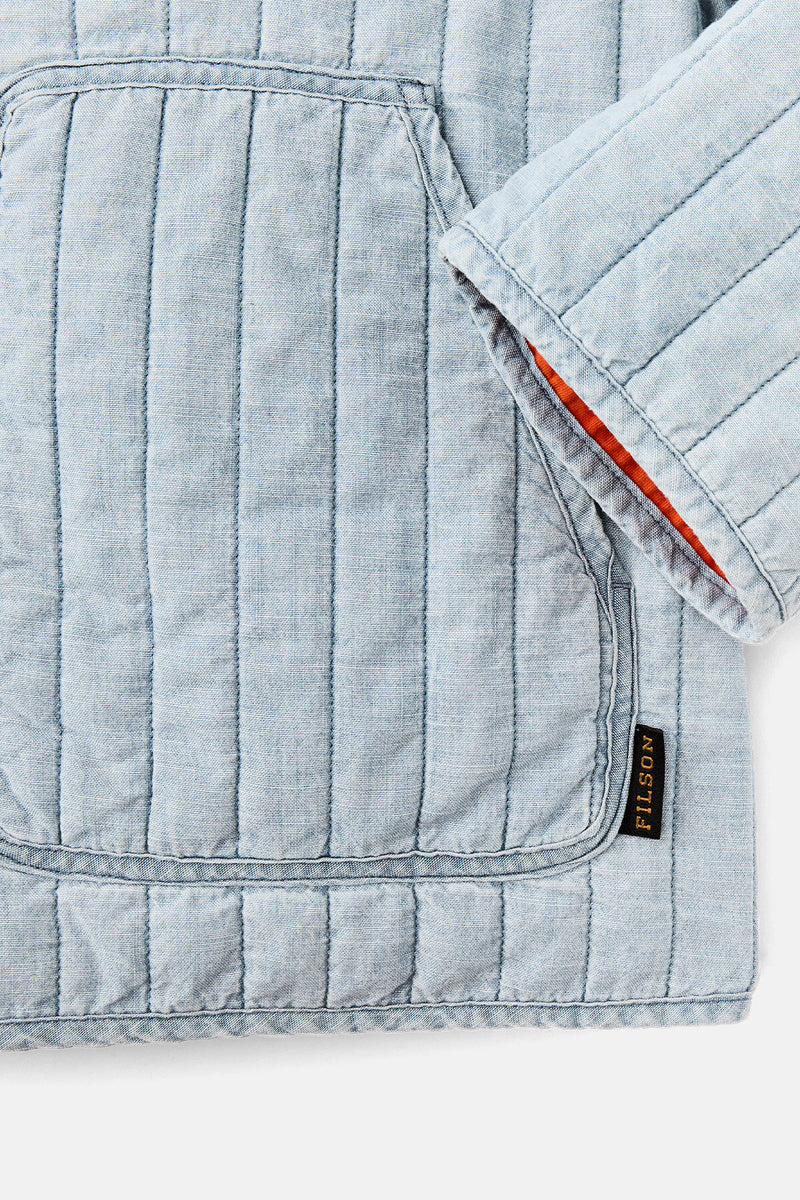 WOMEN’S CHAMBRAY QUILTED JACKET