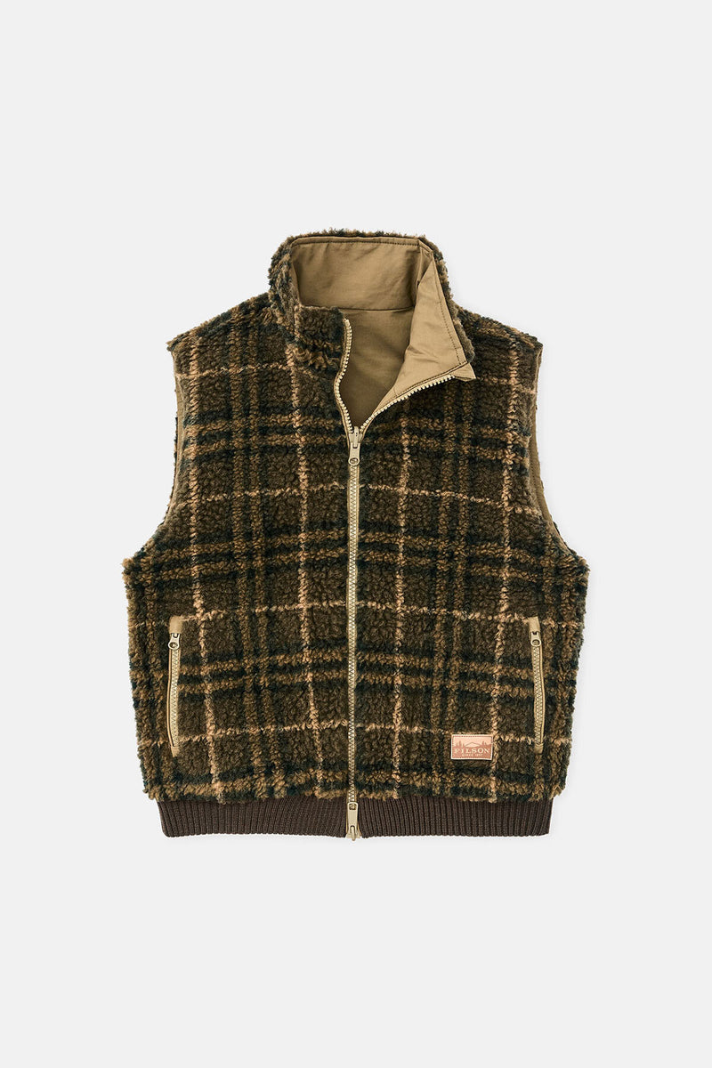 WOMEN’S REVERSIBLE WOOLY FLEECE VEST