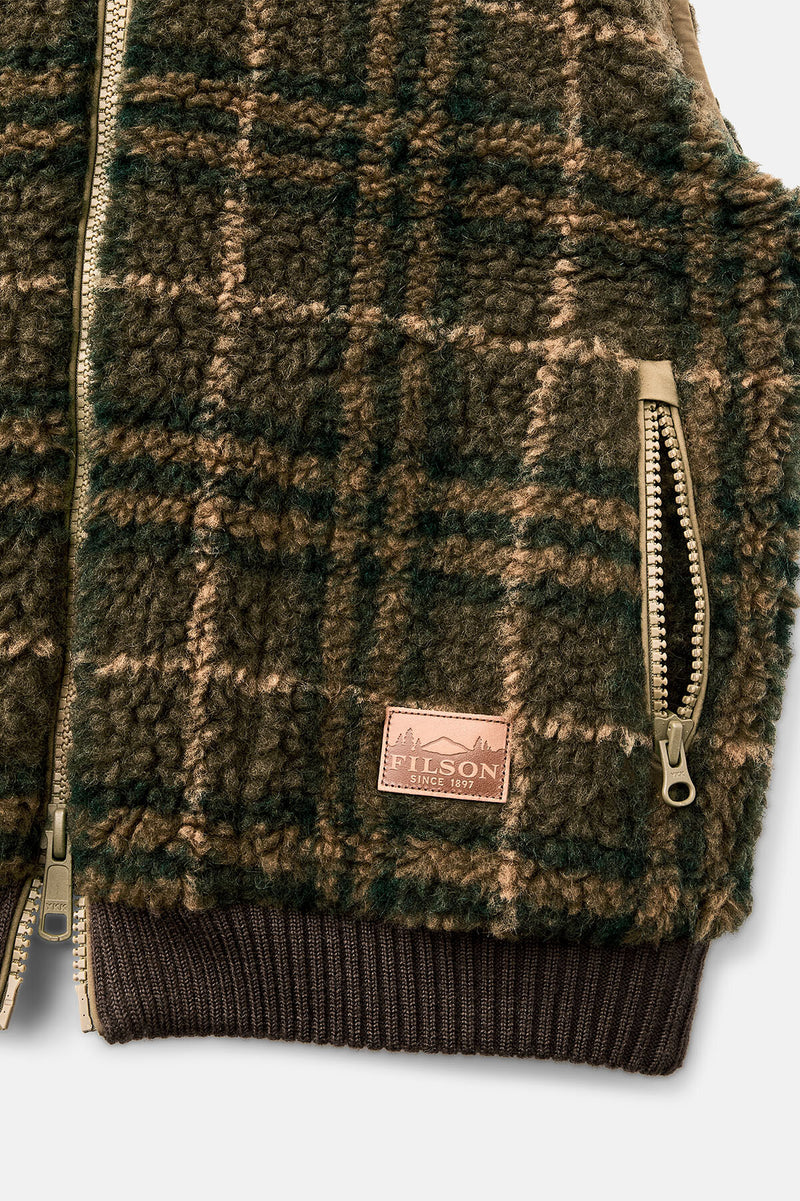 WOMEN’S REVERSIBLE WOOLY FLEECE VEST