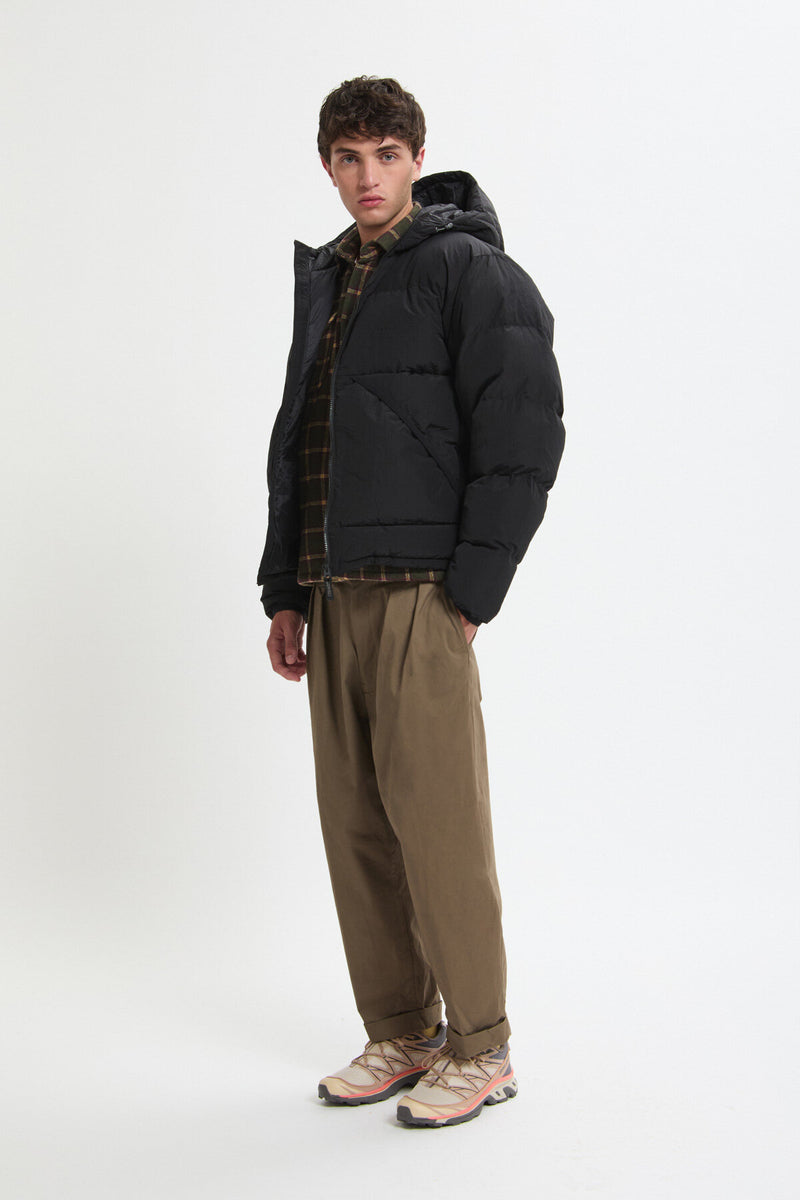Down Puffer Hooded Jacket