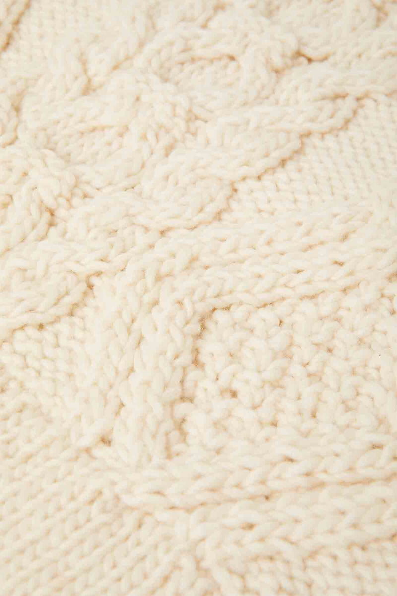 Gilet in maglia a fantasia peruviana