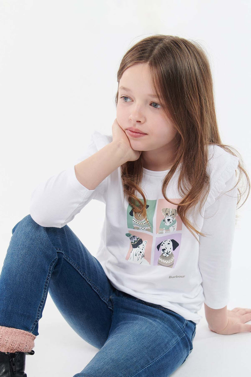 T-shirt Winter Sophie Barbour Girls