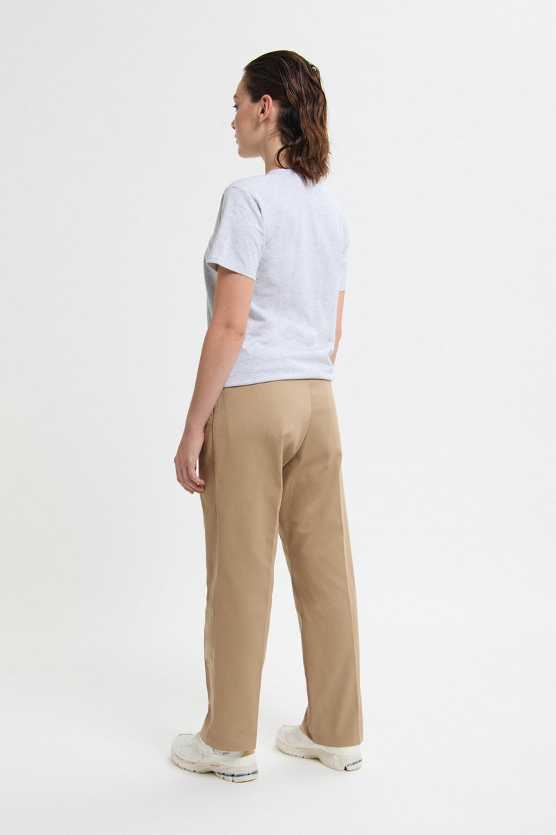 Pantaloni in twill fit classico