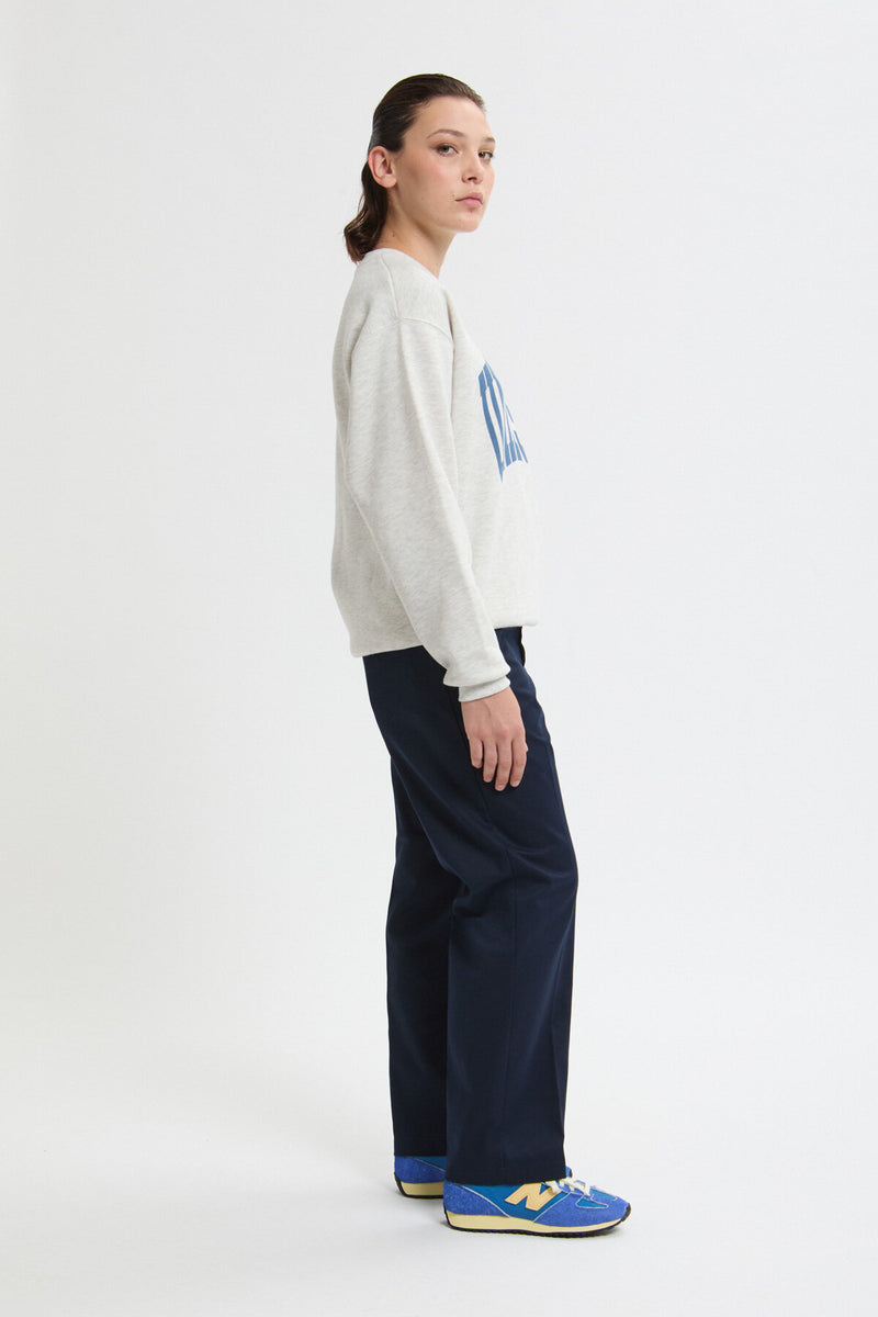 Pantaloni in twill fit classico