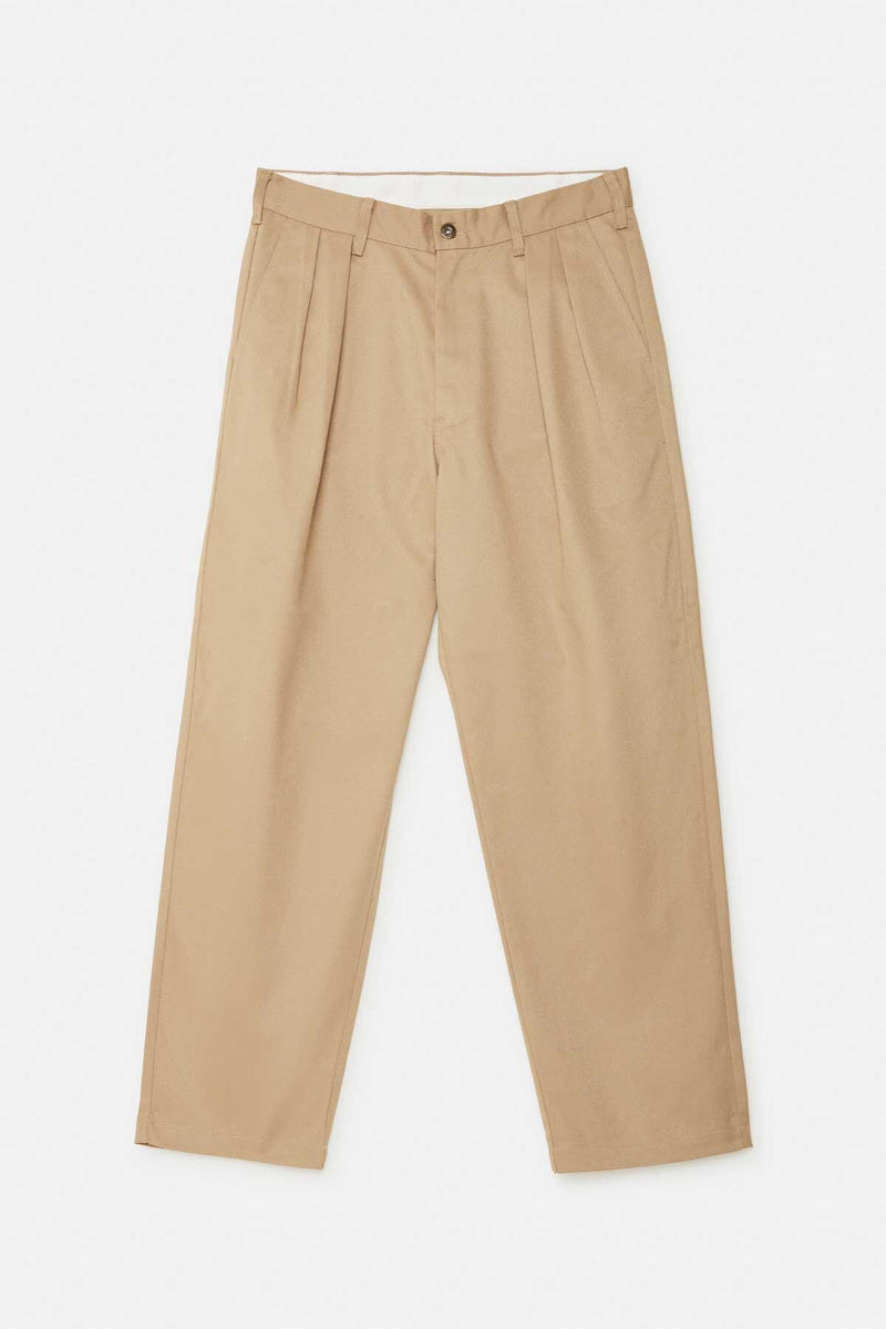 Pantaloni in twill a vestibilità rilassata