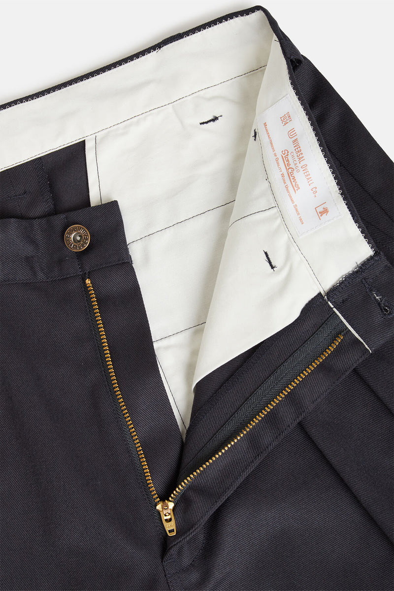 Pantaloni in twill a vestibilità rilassata