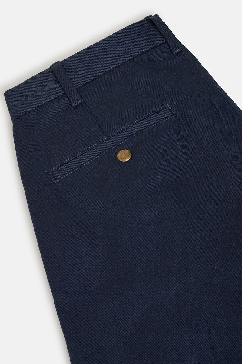 Pantaloni in twill a vestibilità rilassata