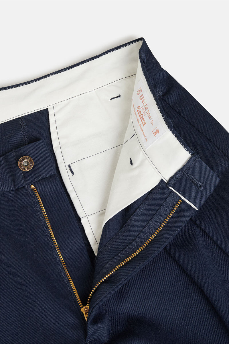 Pantaloni in twill a vestibilità rilassata