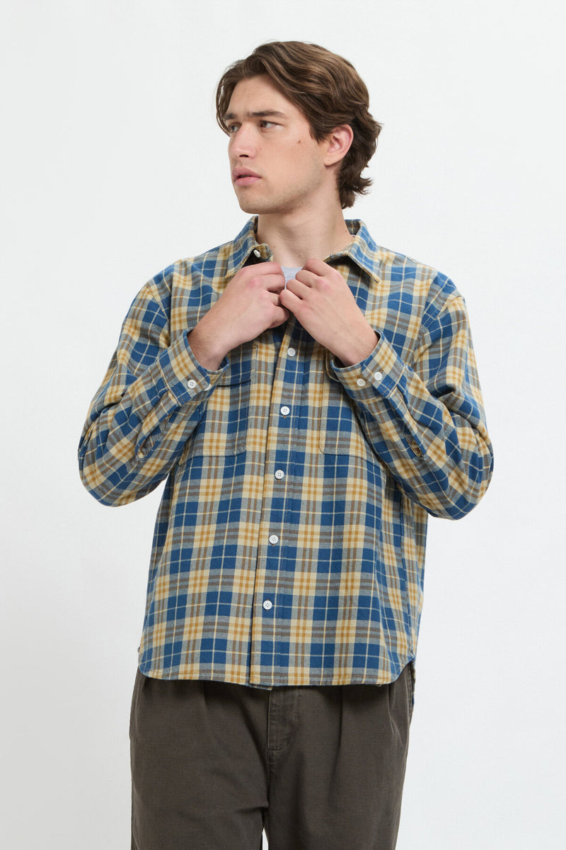 Camicia da lavoro a quadri