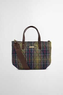 Mini-borsa tote trapuntata 
