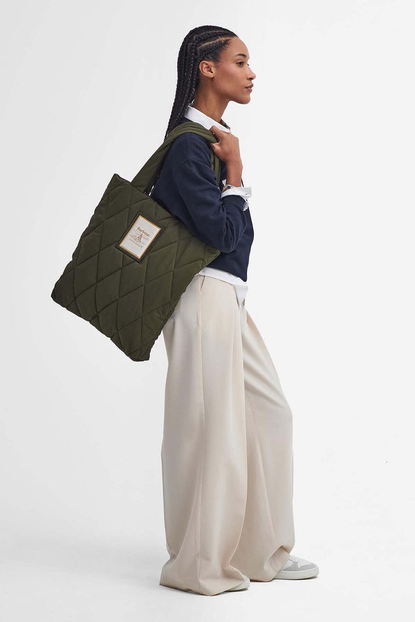 Mariah Quilted Tote Bag