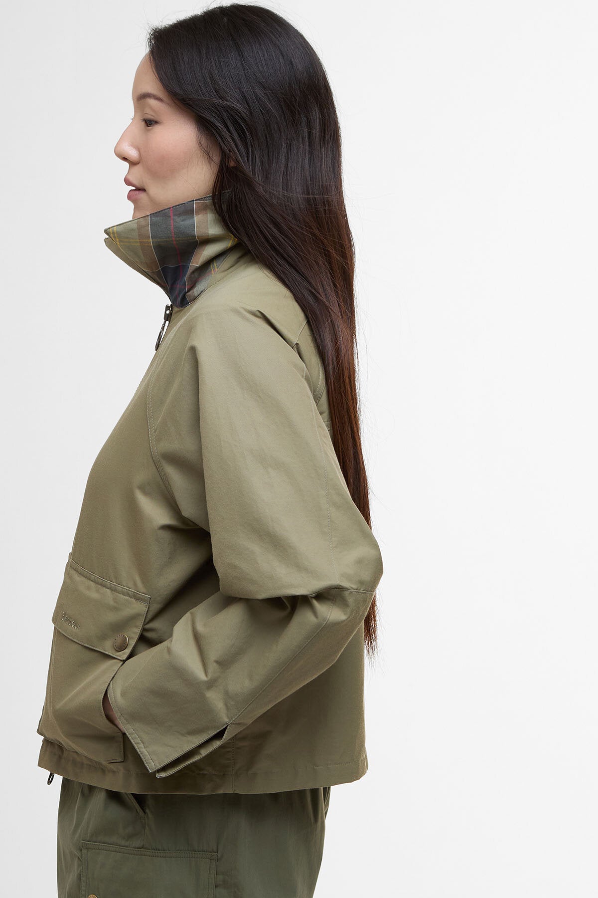 Tilda Casual Jacket Dusky green/classic by Barbour Lady