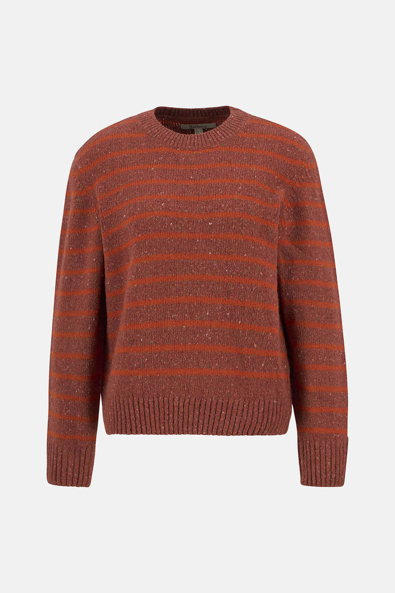 Maglione girocollo Claydon con motivo a righe