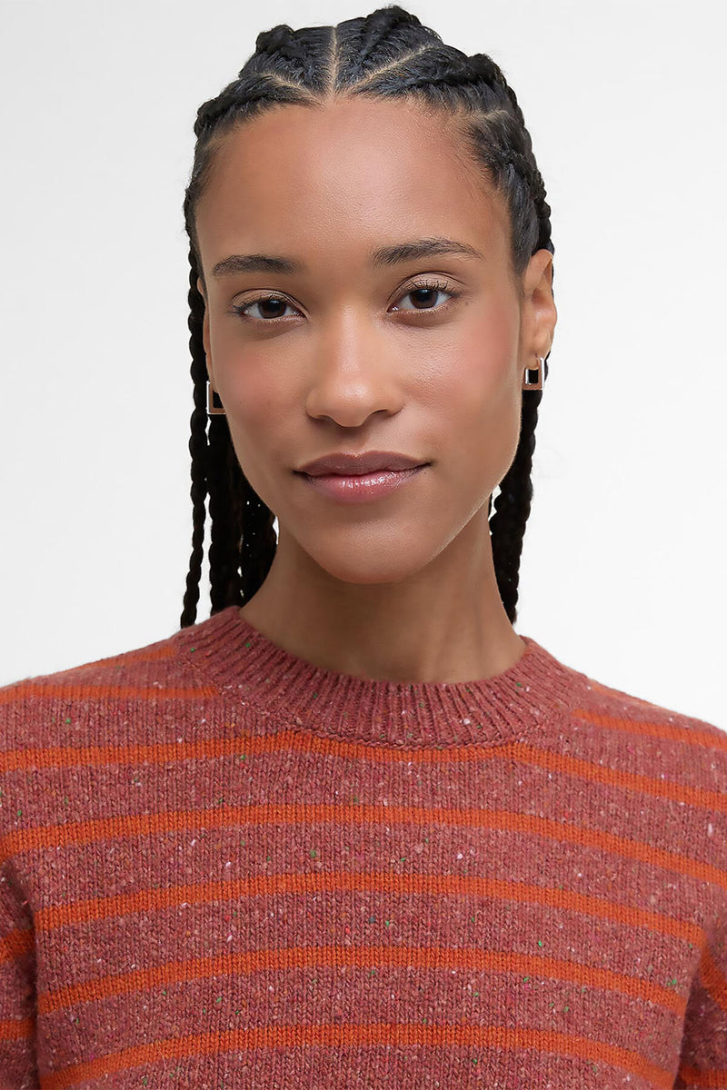 Maglione girocollo Claydon con motivo a righe