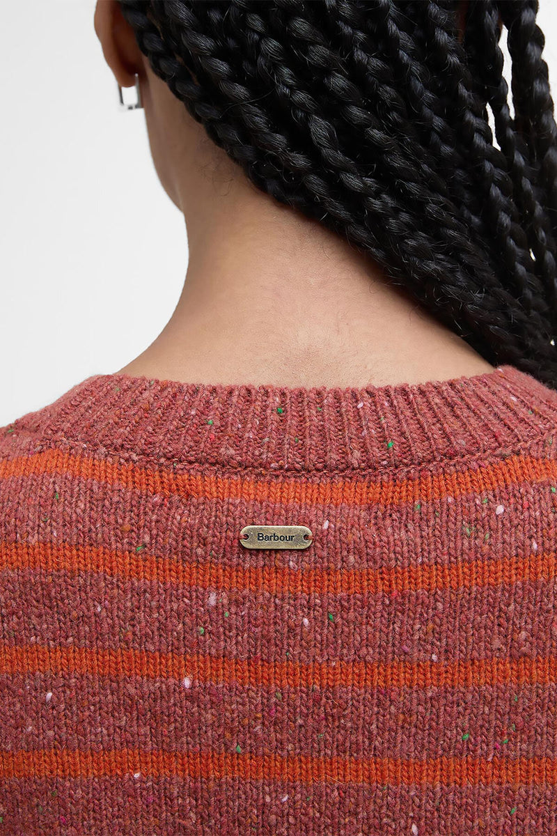 Maglione girocollo Claydon con motivo a righe