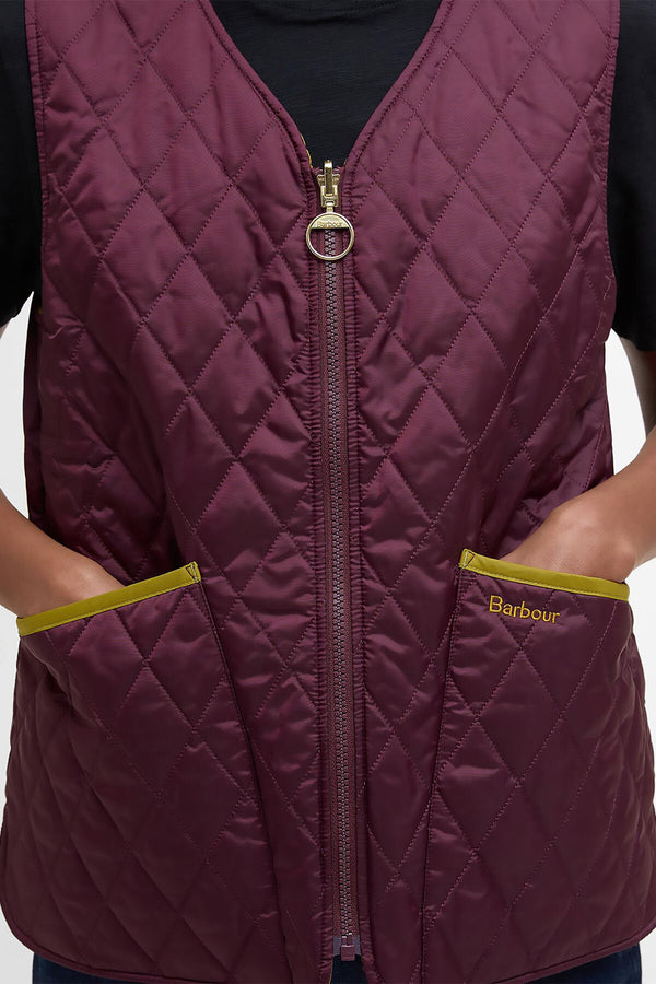 Gilet trapuntato reversibile My Barbour