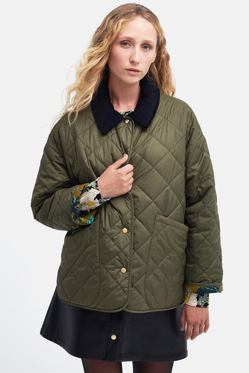 Giacca trapuntata reversibile Daintry Barbour x House of Hackney