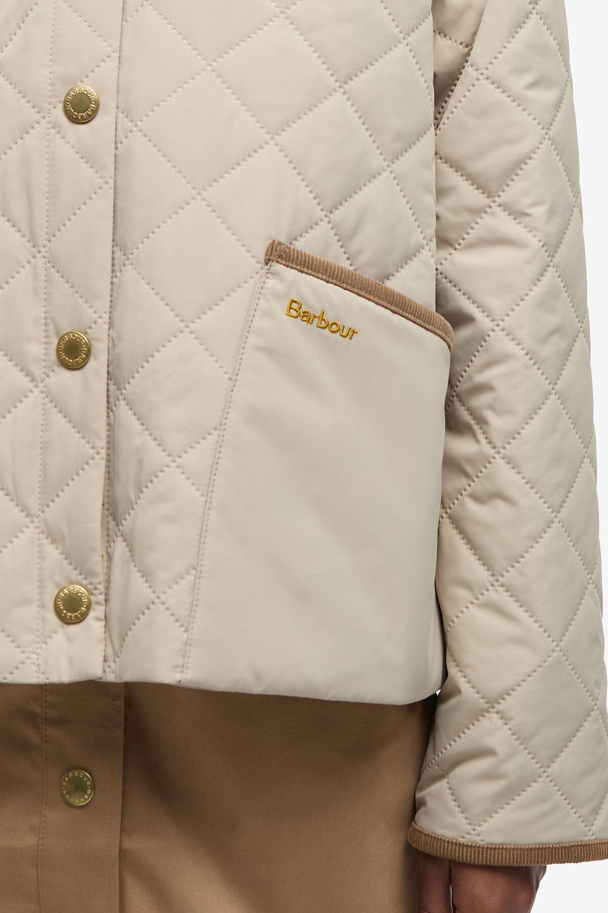 Barbour Anise Quilted Jacket Light sand/ancient by Barbour Lady