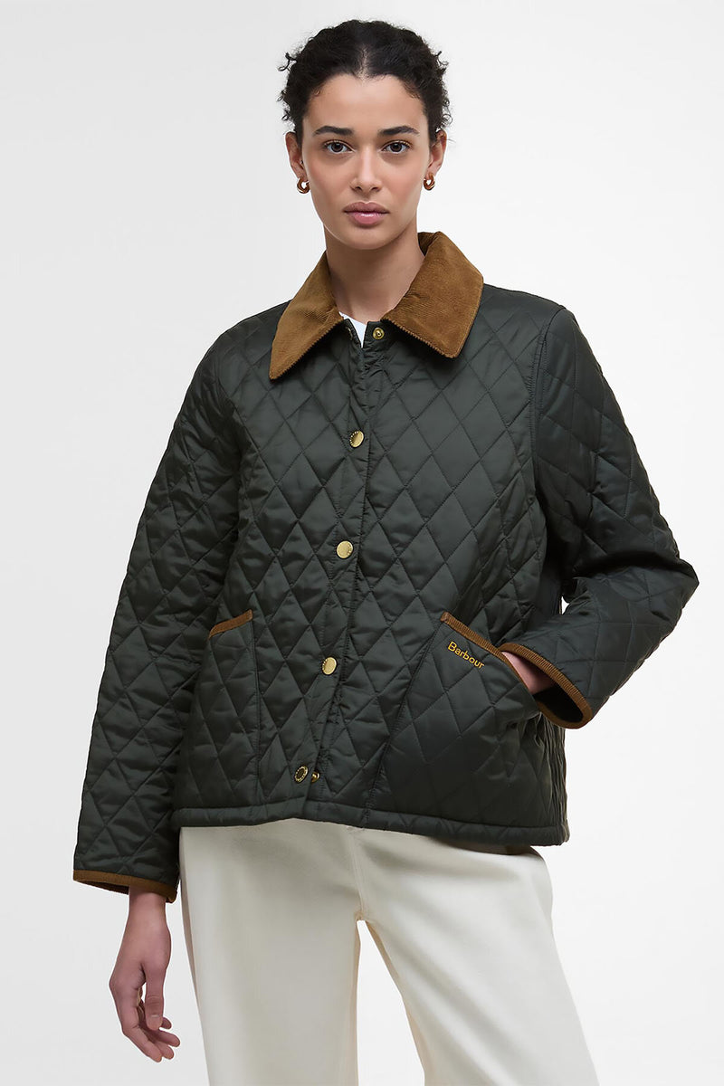 Giacca trapuntata Liddesdale Cropped Barbour Icons