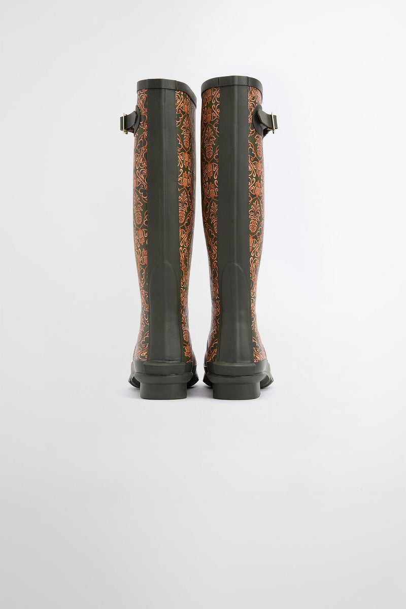 Stivali in gomma Cami Barbour x FARM Rio