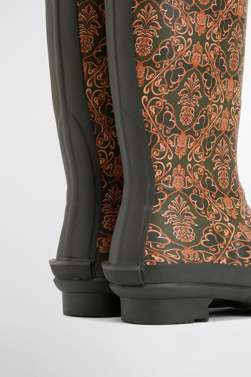 Stivali in gomma Cami Barbour x FARM Rio