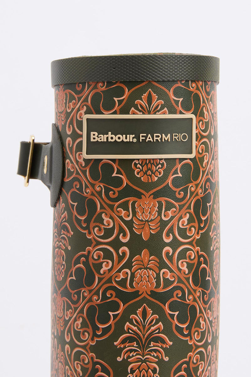 Stivali in gomma Cami Barbour x FARM Rio