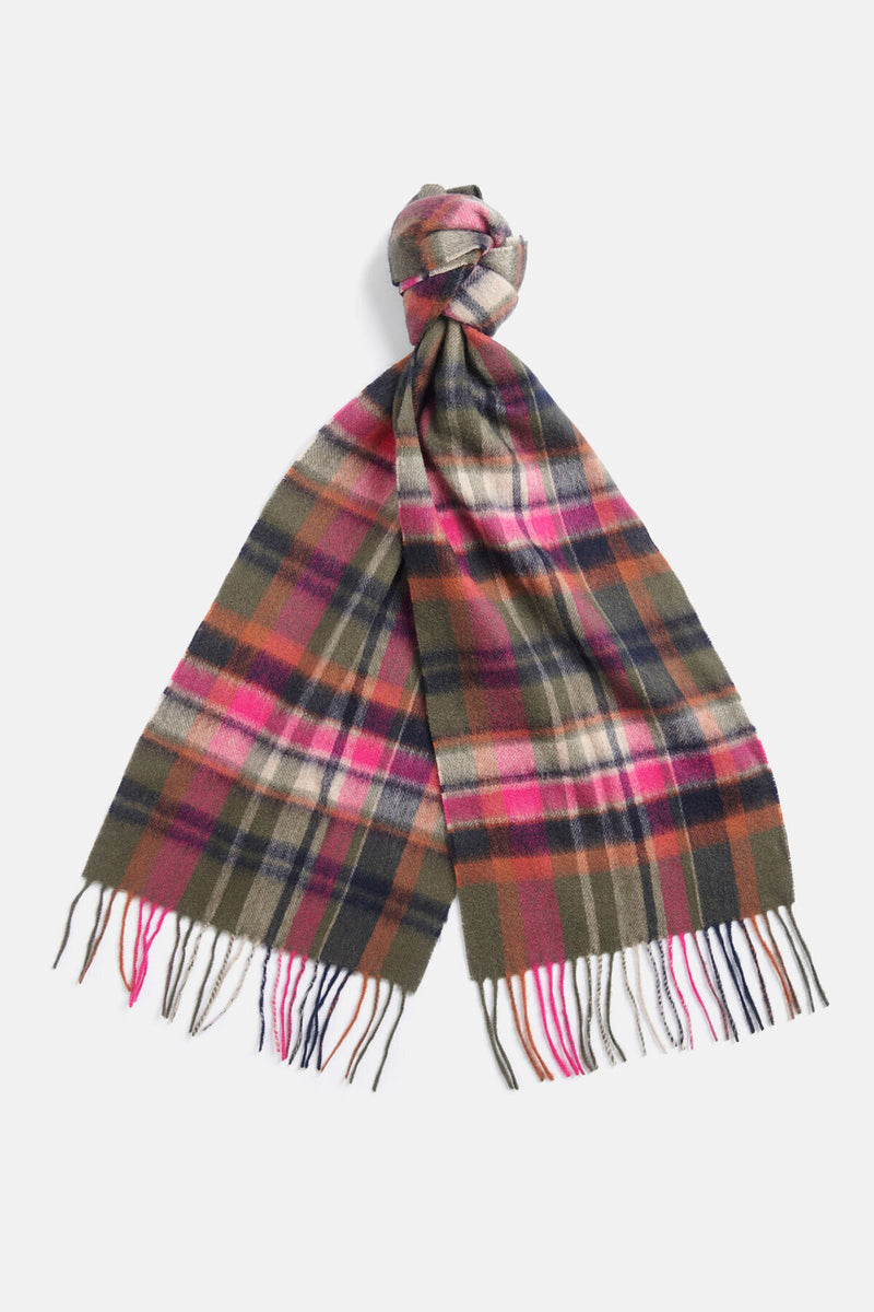 Sciarpa invernale vintage Plaid