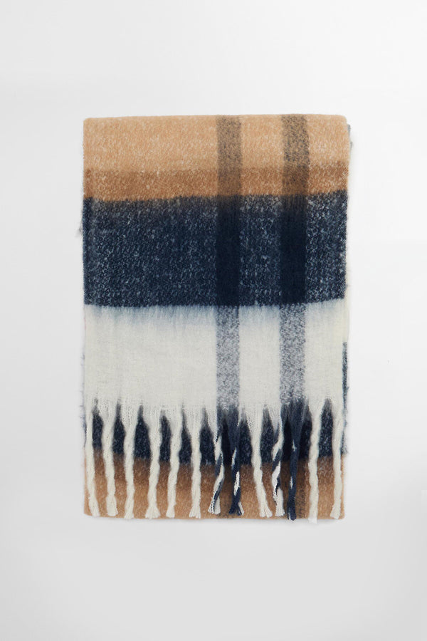 Isla Tartan Boucle Scarf