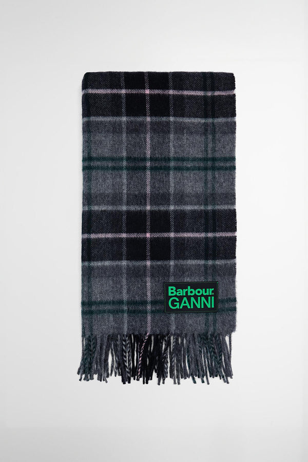 Barbour Ganni Tartan Scarf