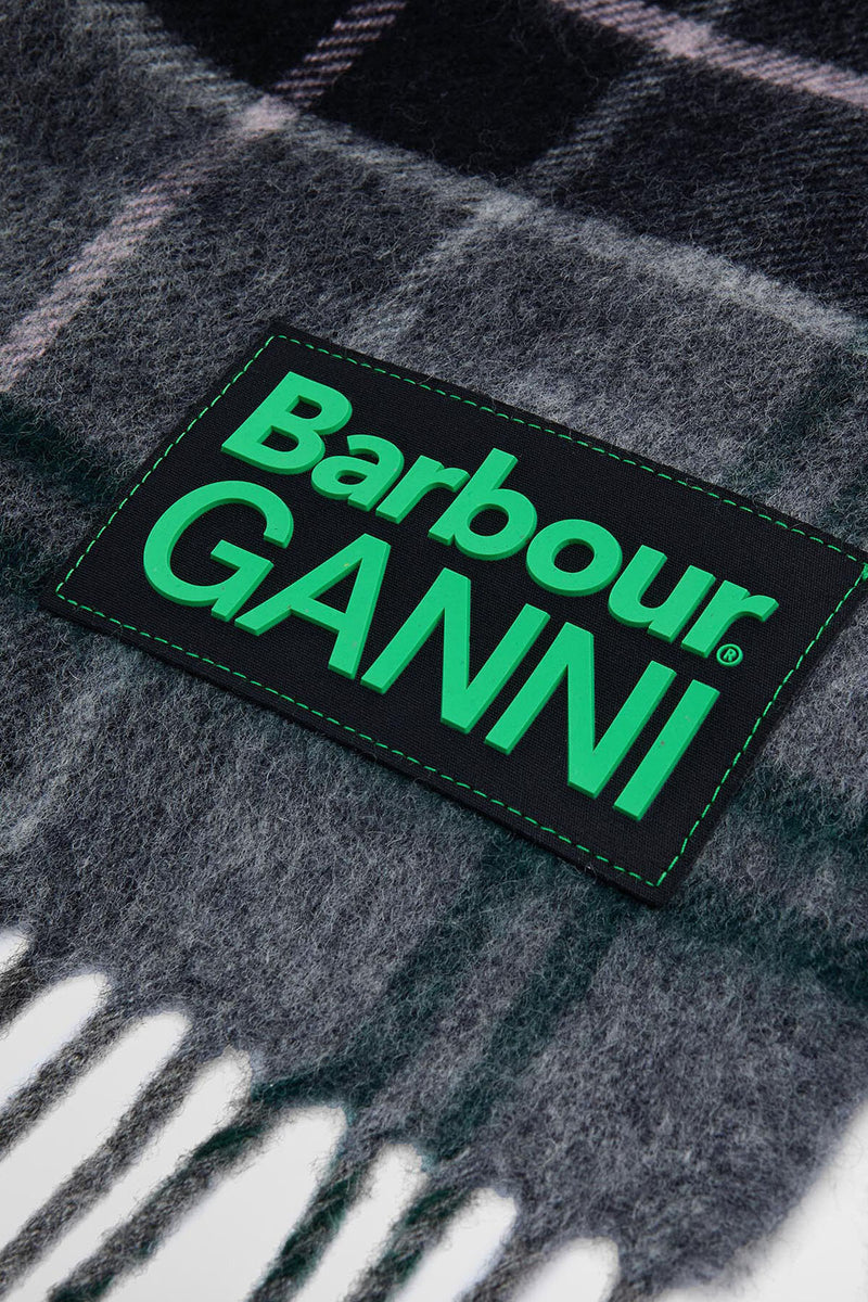 Sciarpa Tartan Barbour Ganni