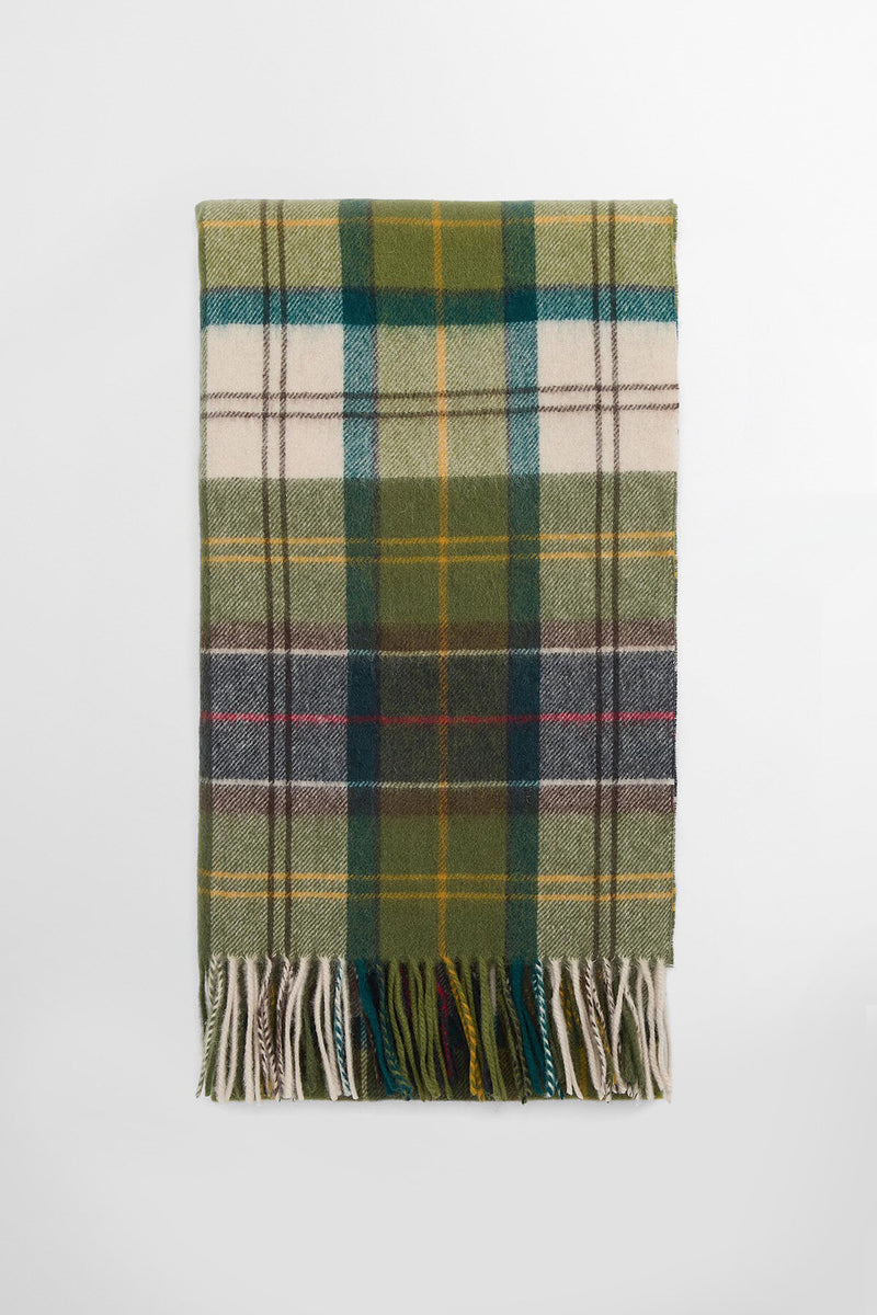 Serena Tartan Lambswool Scarf