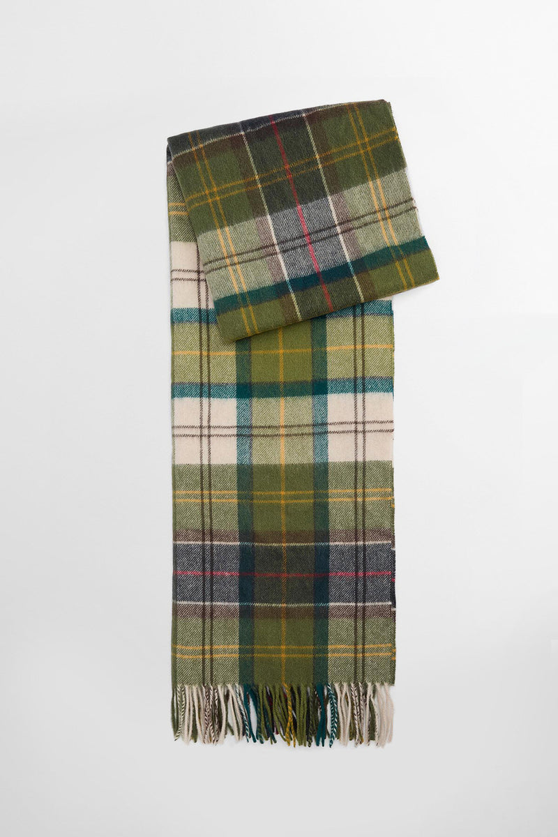 Serena Tartan Lambswool Scarf
