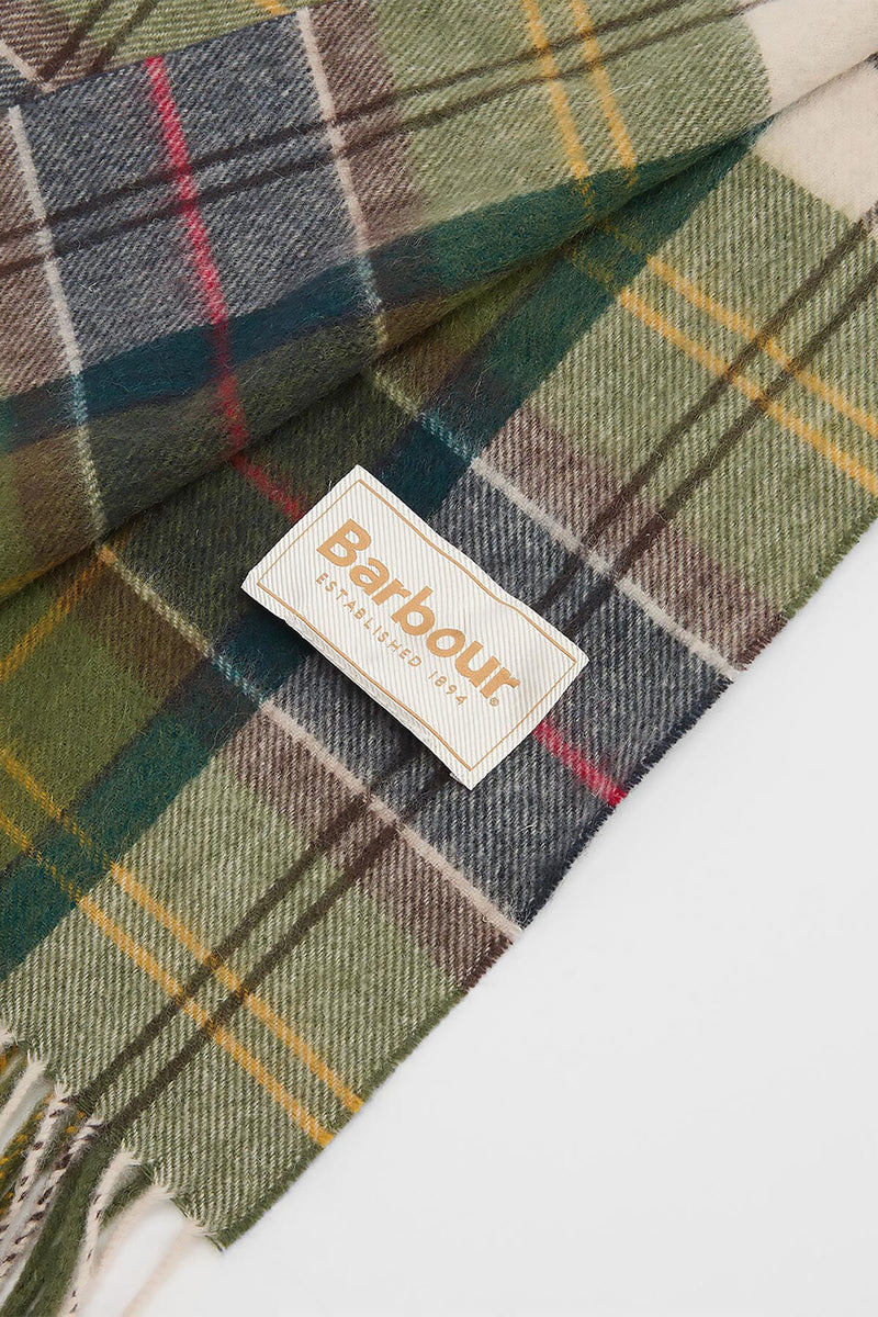 Serena Tartan Lambswool Scarf