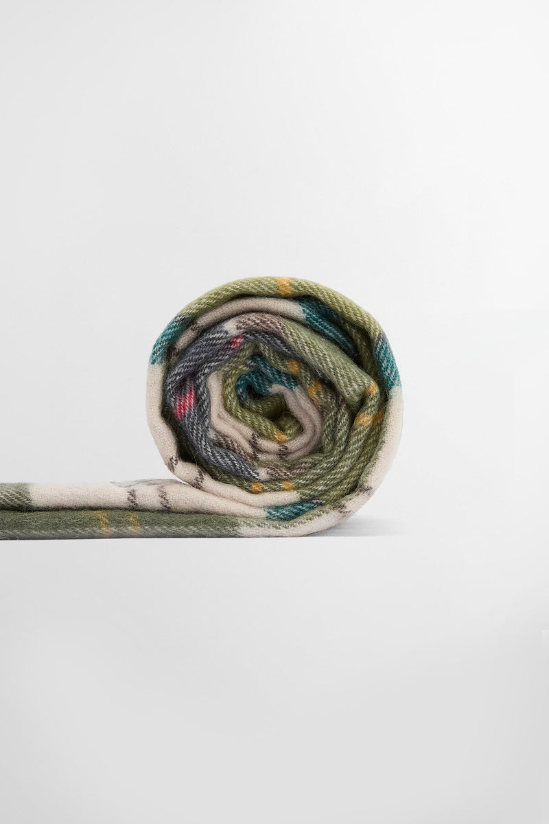 Serena Tartan Lambswool Scarf