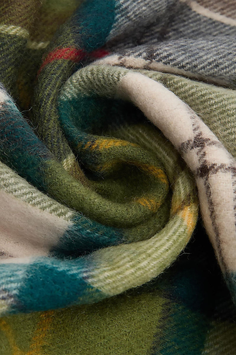 Serena Tartan Lambswool Scarf